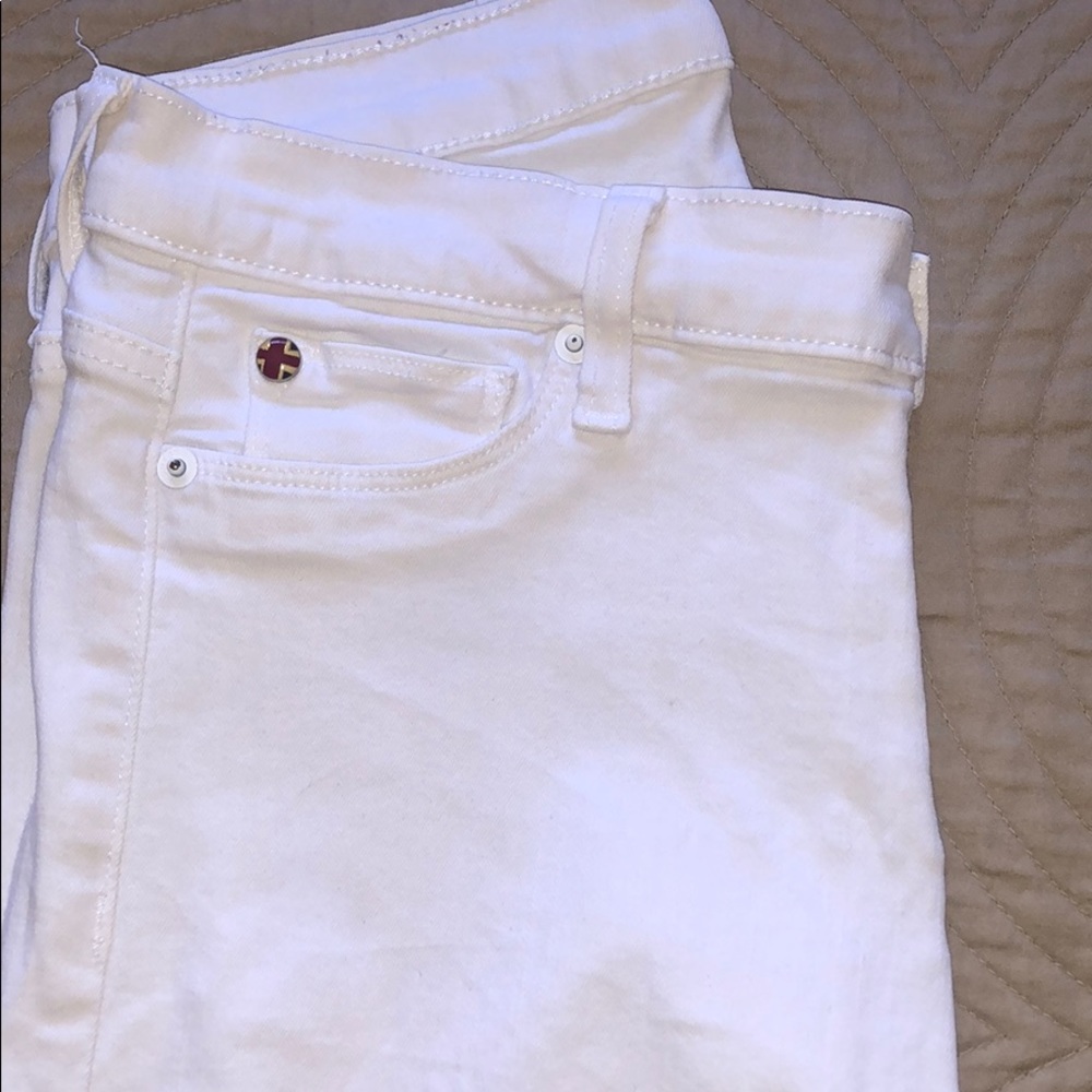 White Hudson Skinny Jeans